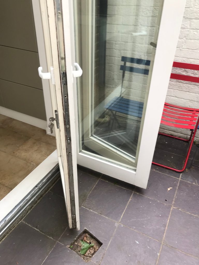 bifold glass door repairs in Camden