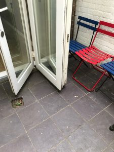 fix bifold glass door in Camden 3
